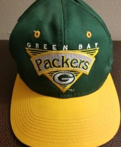 Vintage Green Bay Packers Snapback Hat 80s/90s